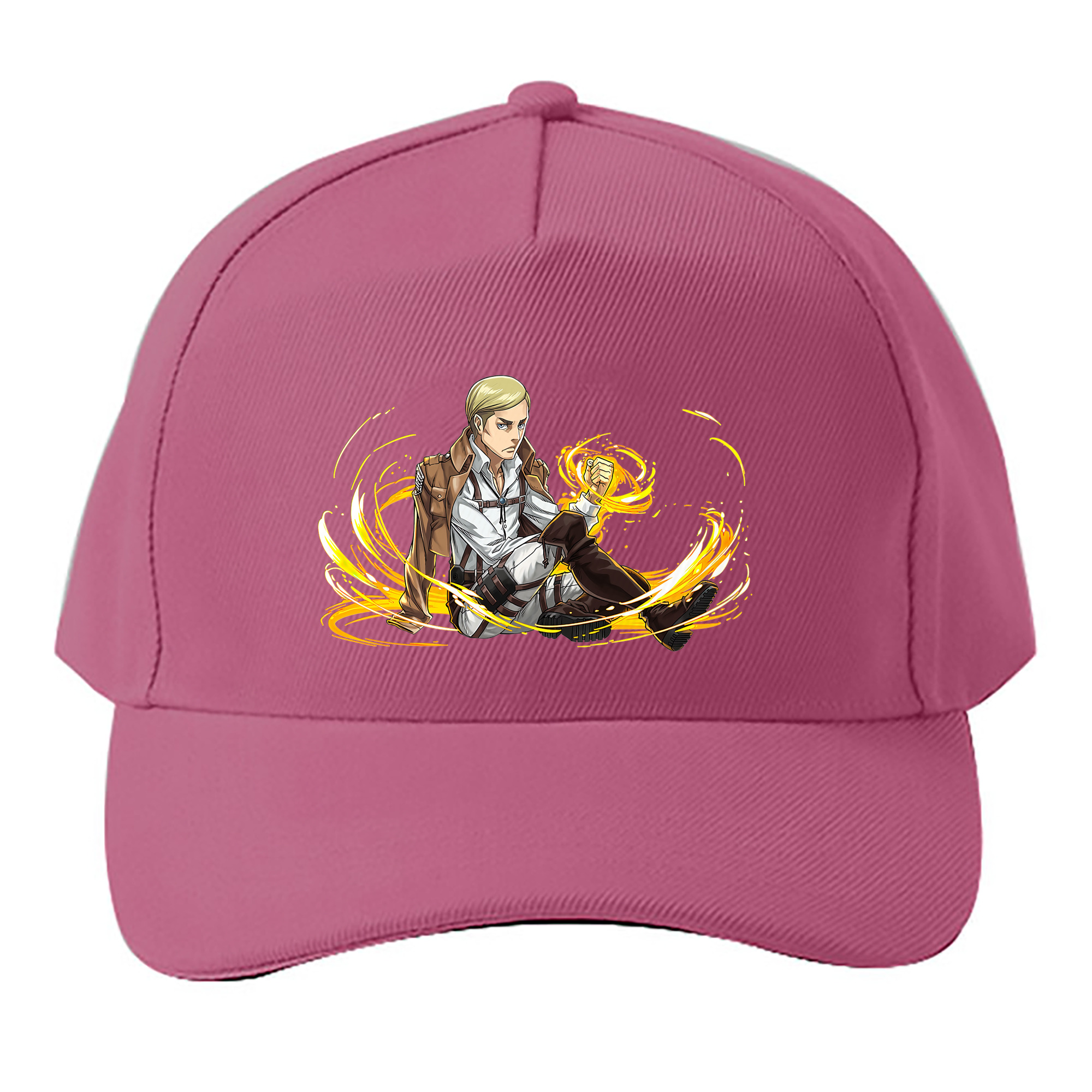 （画像用） 進撃の巨人 エルヴィン・スミス Attack on Titan Erwin Smith ベースボールキャップ 綿100％ 男女兼用 帽子 スポーツ